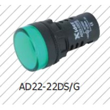 Lámpara indicadora de 22 mm, lámpara de señal de 16 mm, luz de señal, lámpara de incandescencia LED